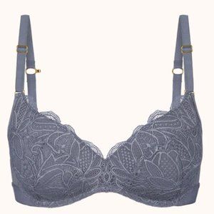 Lively 34DD Grey Lace T-Shirt Bra